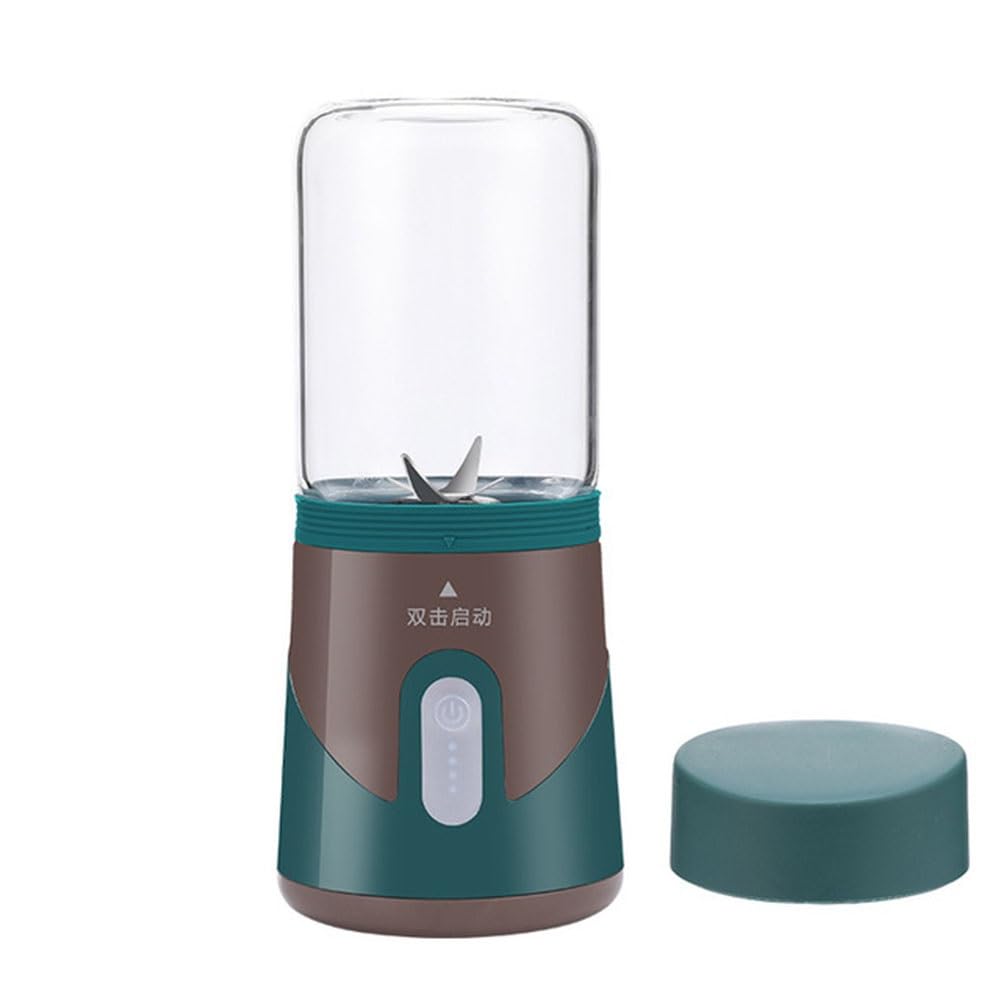 Portatile Frullatore Elettrico Per Frutta Frullatore Personale Per Frullati A Casa Frullatore USB Per Succhi, Frullati E Smoothie Frullato Al Latte Bevande Di Frutta E Verdura 20000 RPM Tritan 400 Ml
