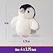 Kimee Interactive Cat Toy Rechargeable Automatic Chirping Penguin Bird Cat Toy Infused with Catnip in The Wings, Auto Beating Wings Kitten Toy for Indoor Cats to Play Alone, Never Boredom
