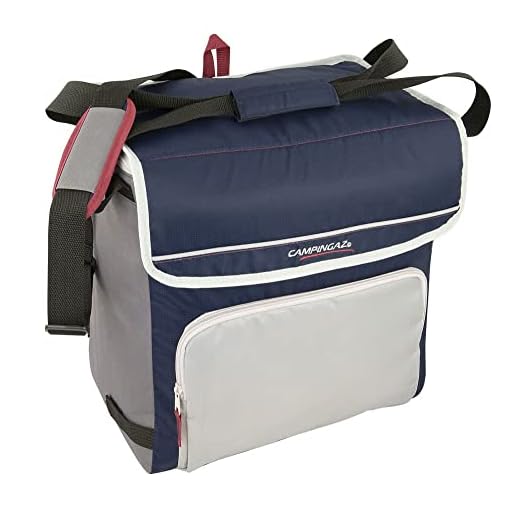 Campingaz Fold`N Cool Nevera Flexible, 30 l, Unisex, Azul Marino/Gris