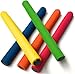Kikeep Track and Field Relay Batons Sticks Assorted Color Relay Running Race Batons Sticks Foam Relay Running Baton 3 Pack Track & Field Sticks (3)