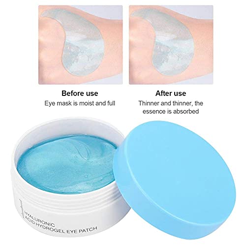 60 stuks Hyaluronzuur Ooglapje, Oogmasker Under Eye Pads Donkere kringen Rimpelverwijdering Oogmasker Oogcrème voor… - Afbeelding 7