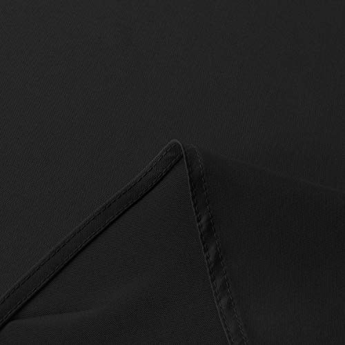 sancua Round Tablecloth - 60 Inch - Water Resistant Spill Proof Washable Polyester Table Cloth Decorative Fabric Table… - Image 5