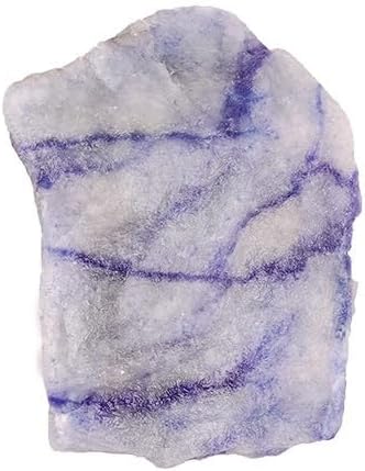 WHZHDMA Bulk Natural Crystal Rough Stone Natural Blue Line Stone Crystal Rough Stone Ornaments Mineral Specimen Aromatherapy Diffuser Stone Rocks Stones and Crystals