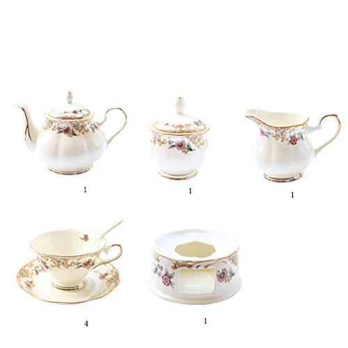 Juego de taza de café hogar, Set de té por la tarde-A