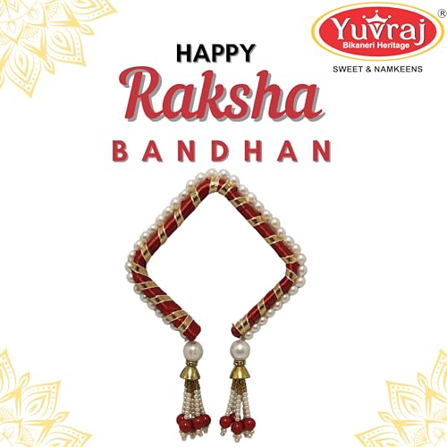 Image of Couple New Bracelet Rakhi For Bhabhi Handmade Rakhi dsn 7