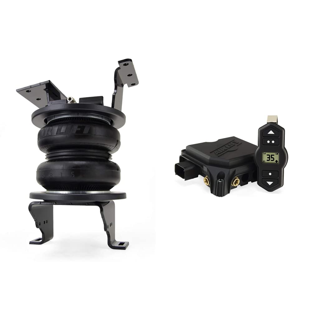 Air Lift 57538 LoadLifter 7500 XL Ultimate Air Spring Kit & 25980 WirelessOne (2ND Generation) [Replaces 25870]