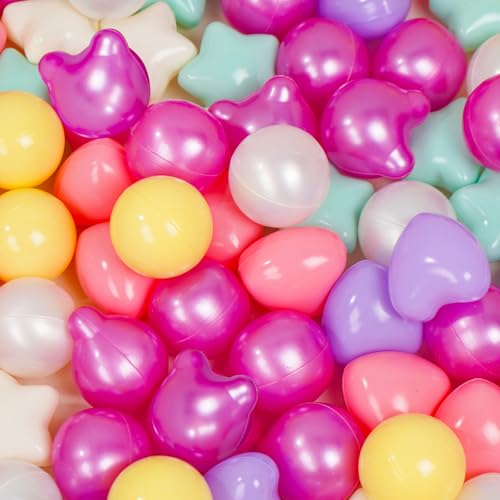 TRENDPLAY �{�[���s�b�g�{�[�� �X�^�[�x�A �n�[�g�^ �c���p 200�s�[�X �v���X�`�b�N��������{�[�� �j�̎q/���̎q�p�A�p�[���s���N+�O���[��+�p�[�v��