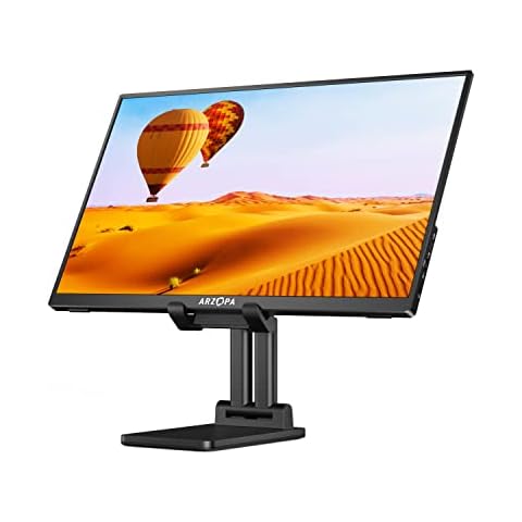 ARZOPA portable monitor stand, the lightweight monitor stand can support and be carried around with you Cover