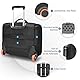 Everki Journey – Business Laptop Trolley anpassbarem Fach für Notebooks von 11 bis 16 Zoll (28–40,6 cm), Akten-Organisation, Bekleidungsfach, Trolley-Lasche und besonders leisen Rollen, Schwarz
