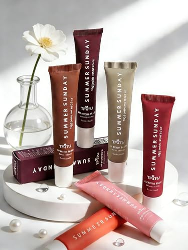 Vegan Summer Lip Balm for Dry Lips with Shea Butter & Olive Oil - Image 6