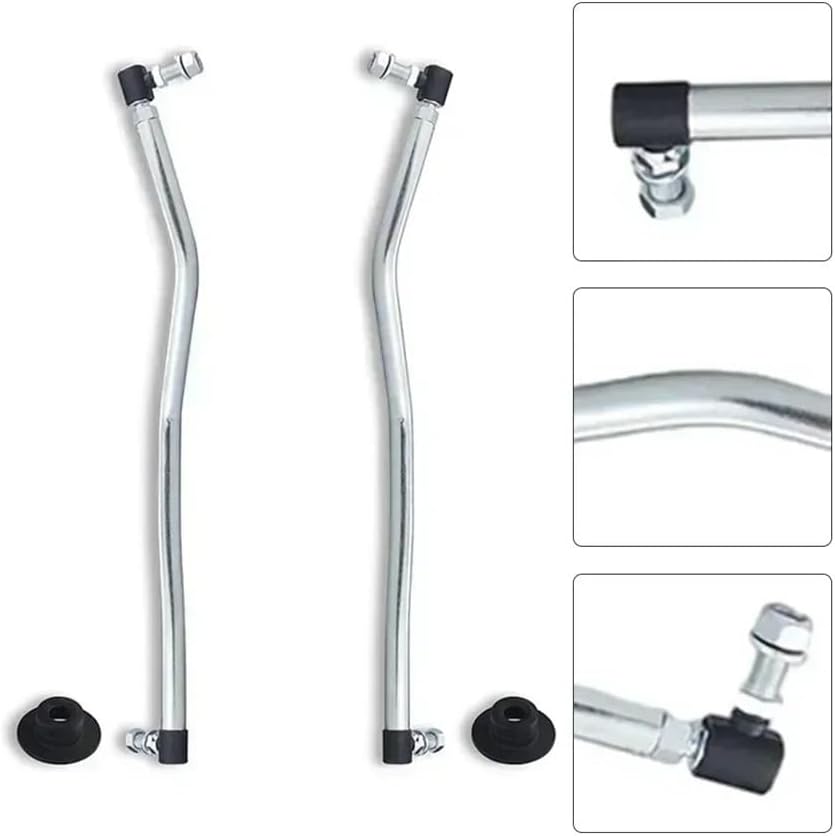 Adjustable Improved LH/RH Steering Link Set Fit for 532194740 Lawn Mower Parts Accessory