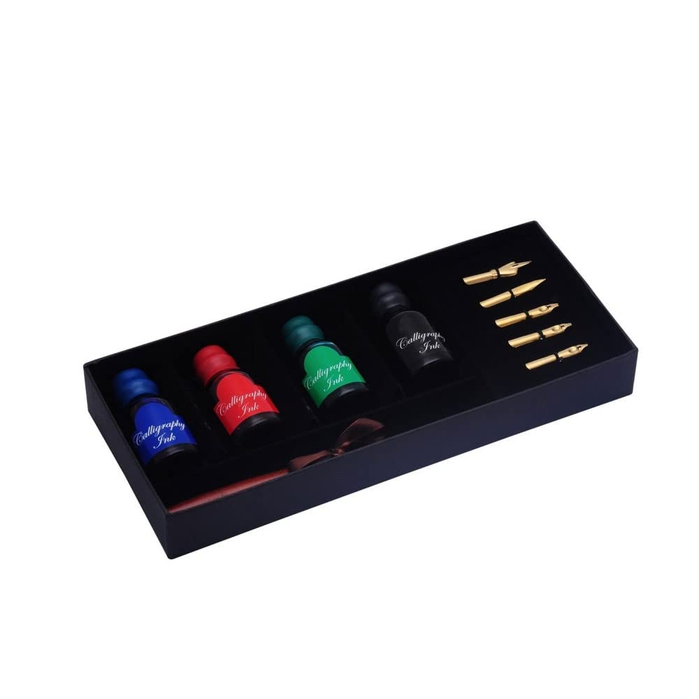 Steelpen Calligraphy Serisi CS1509 Ahşap Kaligrafi Kalem Seti