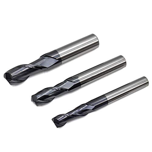 Fresa de extremo de carburo de tungsteno de 2 flautas CNC HRC50 Varios tamaños(16.0x16Dx100L)