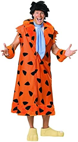 The Flintstones, Fred Flintstone, Adult Plus Size Costume With Wi...