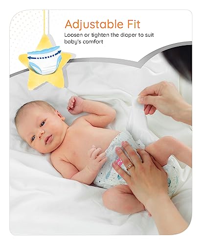Image of Baby Hug Pro Bubble Care Premium Tape Style Diaper Small (S) Size - 23 Pieces