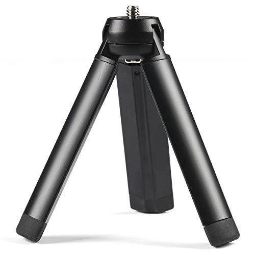 Cekay Mini Tabletop Tripod, Desktop Stand Compact Tripod for Smooth 4, Gimbal Stabilizer, Camera, Projector and Monopod, All Metal