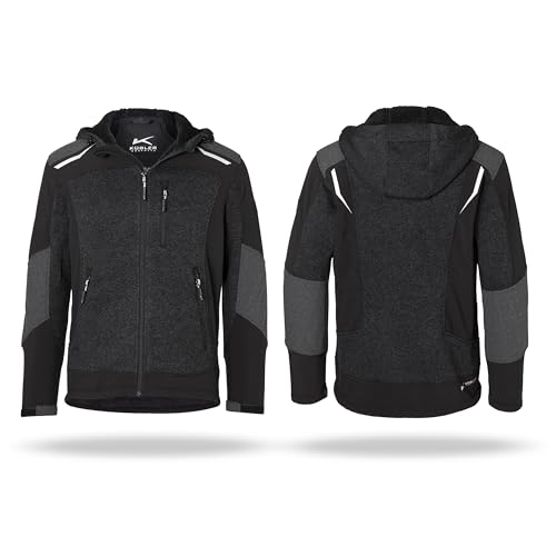 Kubler 17419511 – 9899 – 3 x l taglia 3 X L "Classiq Stazione Giacca – Grigio scuro/nero