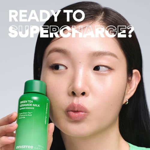 Image of Innisfree Green Tea Ceramide Milk and Seed Skin- Toner