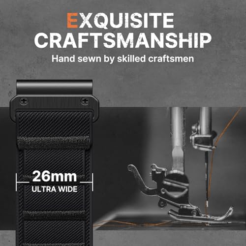 Correa compatible para reloj Fenix 6X Pro nylon 26 mm miniatura 5