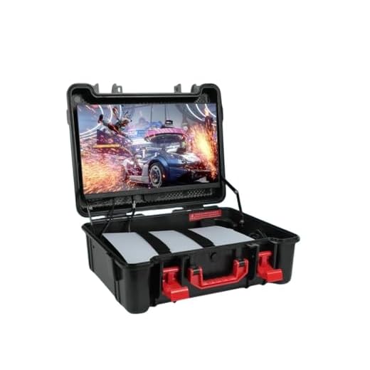 Can wii go in check in luggage Portable Gaming Monitor with Tough Case