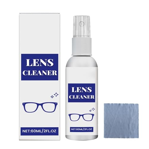 KOAHDE Glasses Cleaning Spray for Sunglasses,Líquido de Reparación de Cristales para Lentes,Cleaning Agent Removing Scratches On Eye Glass,Líquido de Reparación de Cristales,60ML,1PC