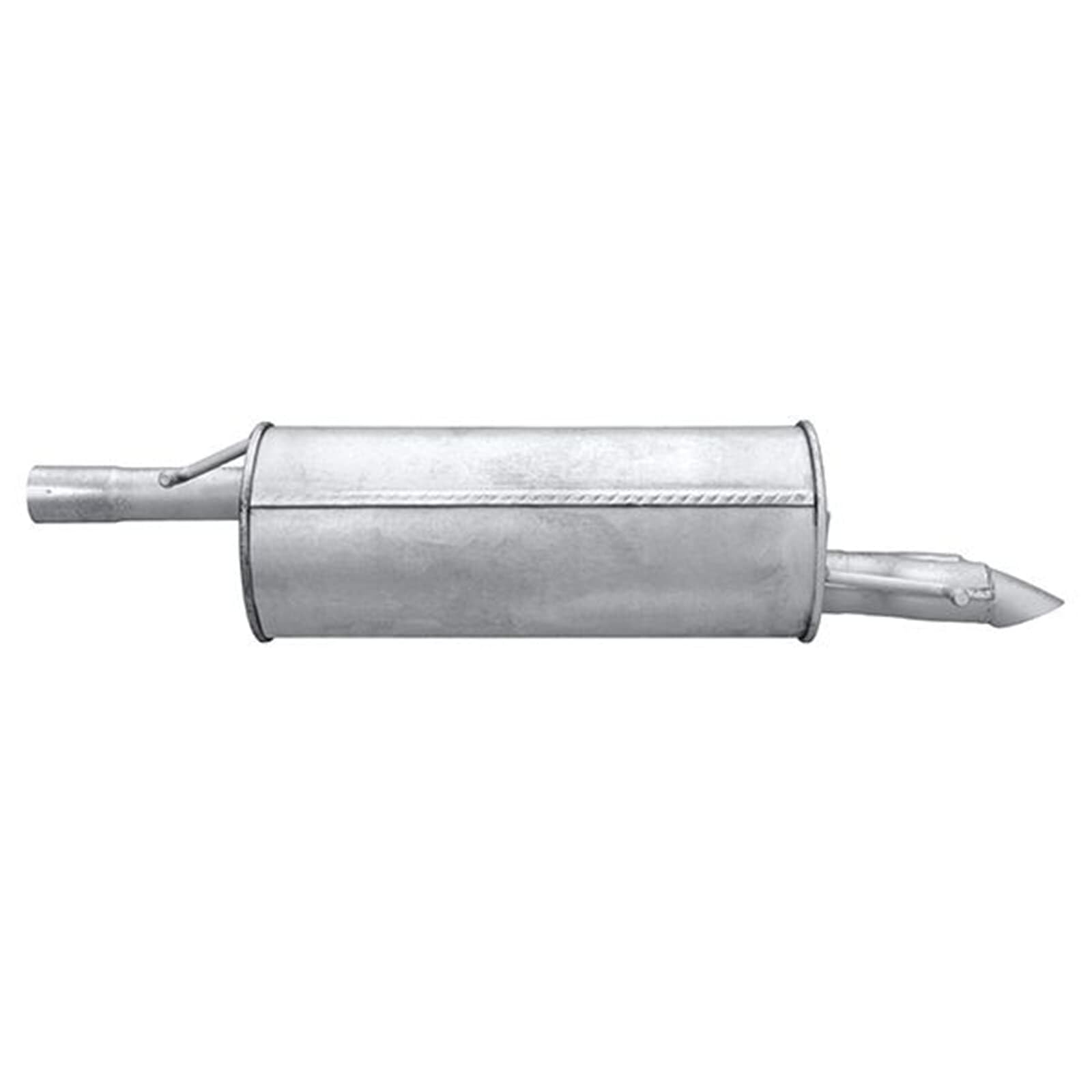 HELLA 8LD 366 036-411 Tłumik końcowy - Easy2Fit® Kit - z tyłu - jednoczęściowy - Komplet z elementami do montażu