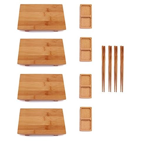 BambooMN Sushi Plate Set Cover