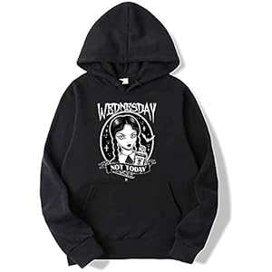 Woensdag Addams TV Serie Nieuwe Logo Hoodie Merch Sweatshirt Mannen/Vrouwen Cosplay Hooded Hoodies Lange Mouwen
