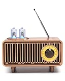 COLSUR Retro Bluetooth Speaker, Vintage Radio, bass, Bluetooth 5.1 Wireless Connection, Suitable for Home Office, Outdoor Party, Portable Speaker, Suitable for iPhone, Android Speaker