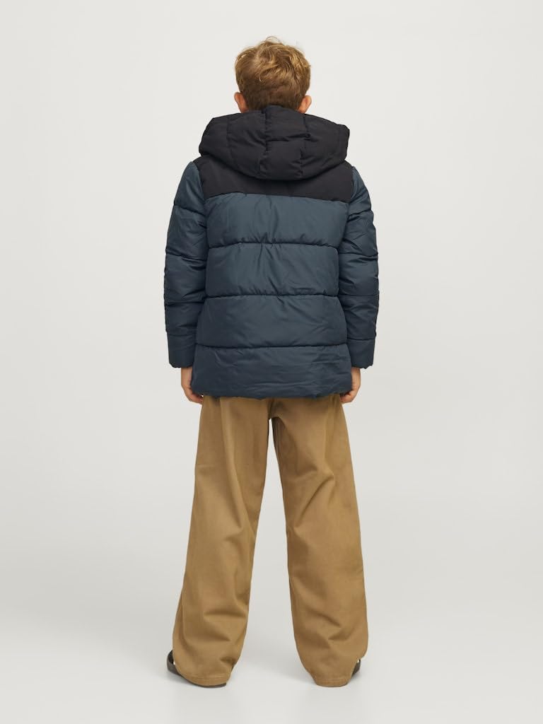 JACK&JONES JUNIOR Jjmoon Hood Puffer Mni Piumino Bambini e ragazzi