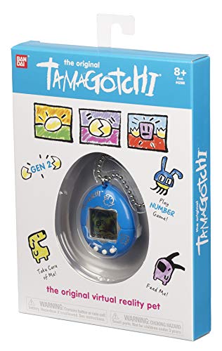 Image of Tamagotchi Electronic Game, Blue /Silver