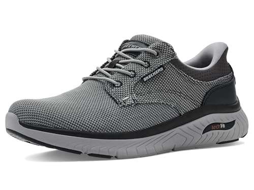 Image of Skechers Men's Arch Fit Crosser - Ruger | Casual, Slip-ins, Relaxed Fit, Arch Fit, Air-Cooled, Vegan
