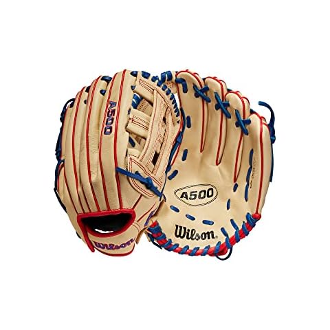 WILSON Unisex, Teenager A500 Baseball 30,5 cm Handschuh Cover