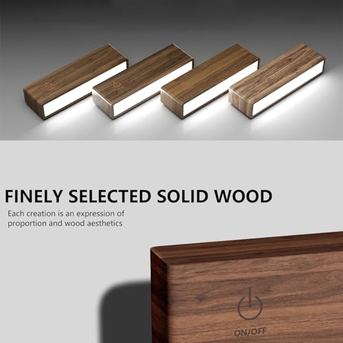 Magnetic Rechargeable Wall Light Indoor, Battery Operated Wall Lights Indoor Wall Mounted Lamp Night Light Portable Removable with Magnetic 360 Rotation, Dimmable Wireless Wall Sconce for Picture - Cosy Home Interiors Magnetic Rechargeable Wall Light Indoor, Battery Operated Wall Lights Indoor Wall Mounted Lamp Night Light Portable Removable with Magnetic 360 Rotation, Dimmable Wireless Wall Sconce for Picture - Image 2