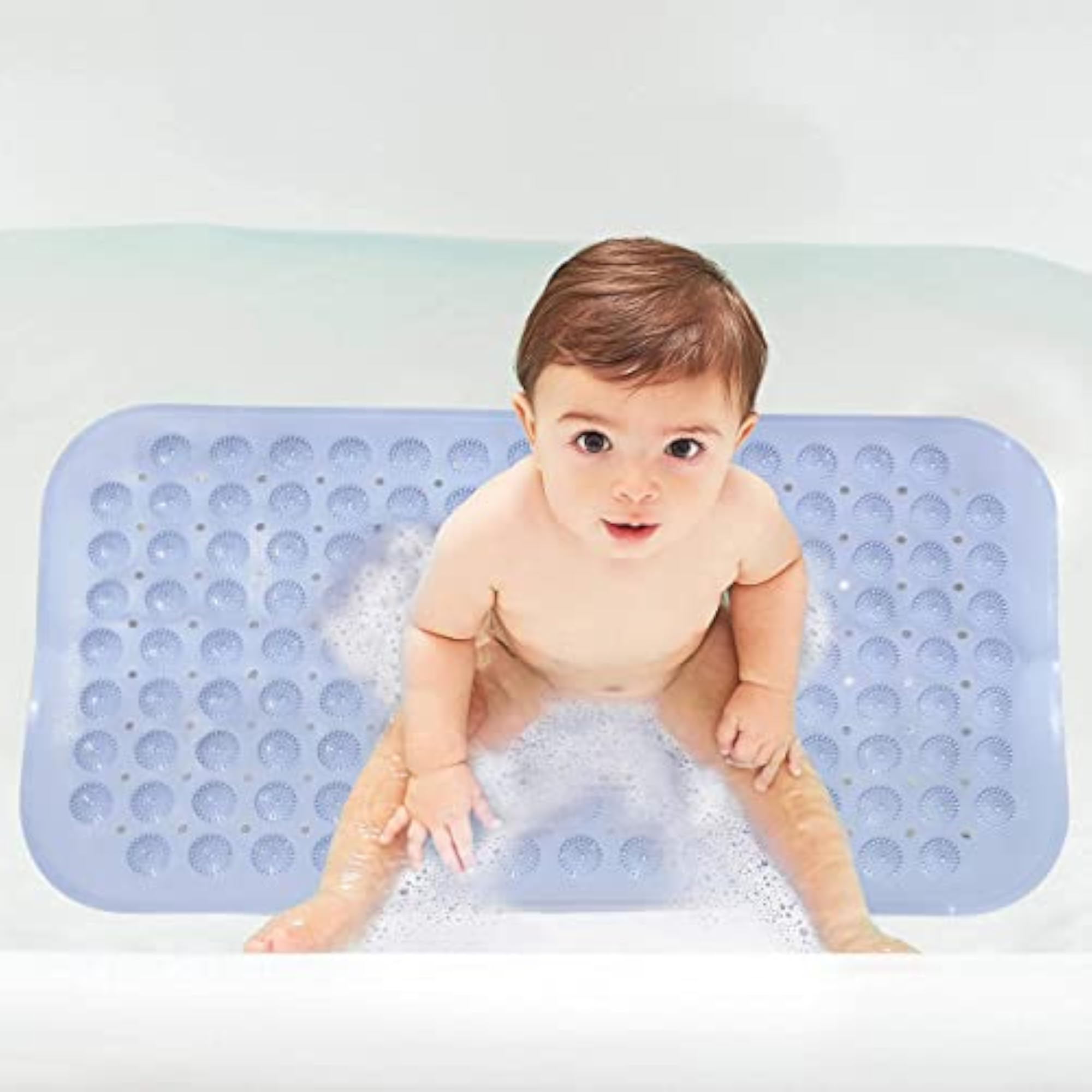 Non-Slip Plastic Shower Bath Mat for Healing