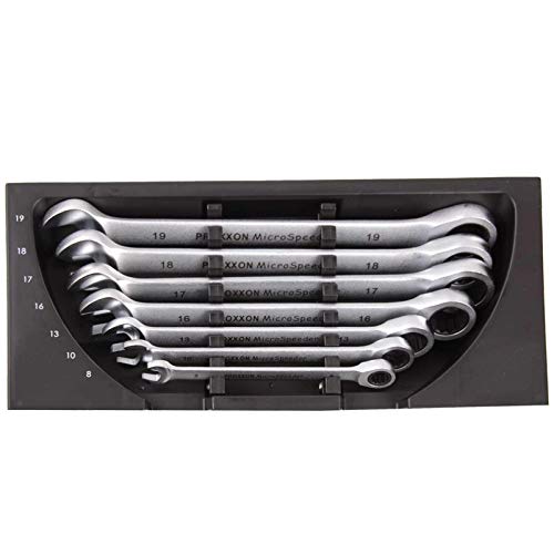 Proxxon juego 7 llaves combinadas carraca en acier chrome vanadium - 3