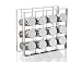Produktbild Andrea House cc63072 Spice Rack chrom C/12 Gläser