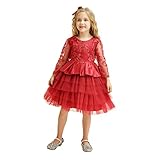 Esta falda está diseñada con una falda de ballet multicapa de encaje transpirable para lograr un efecto esponjoso. Con mangas largas y un dobladillo dulce y elegante, su hijo se convertirá en la estrella más brillante de la multitud. La cremallera oculta hace que sea fácil de poner y quitar esta falda. ¡A tu bebé le encantará!
