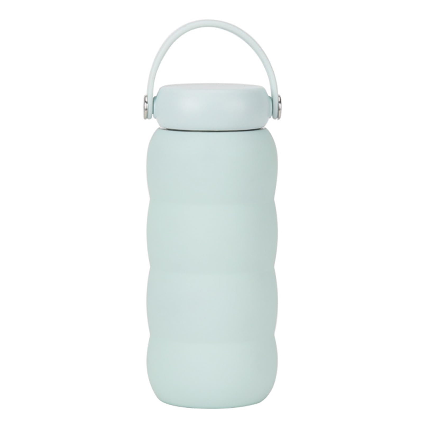 TQUXNGA 600Ml Stainless Steels Water Bottle with Ergonomic Handle for Fitness Enthusiasts and Students Stainless Steels Water Bottle