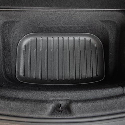 Image of Weize New 2025 2026 Tesla Model Y Juniper Floor Mats and Cargo Liners 5-Seat All Weather Non-Slip Floor Liners and Cargo Trunk Mats Accessories, Set of 6 Mats (ONLY for Tesla Model Y Juniper)