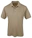Tri-Mountain Men's Peak Performers Easy Care Pocket Shirt,Khaki,XL