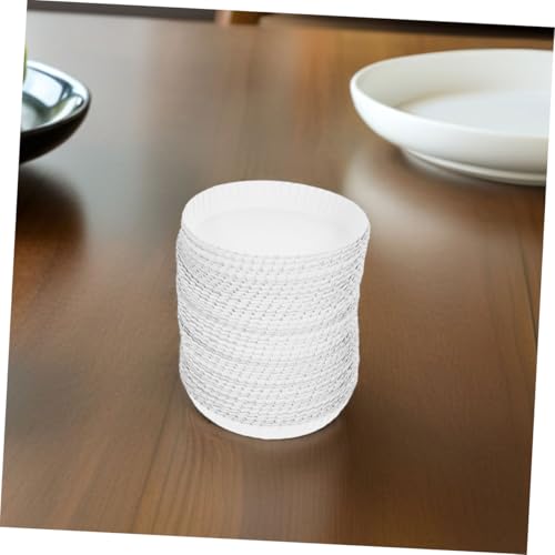 Couvercles papier pour gobelets évitant les insectes lors des buffets