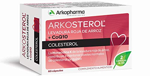 Arkopharma DUPLO Arkosterol Levadura Roja de Arroz+CoQ10, 2x60Cápsulas