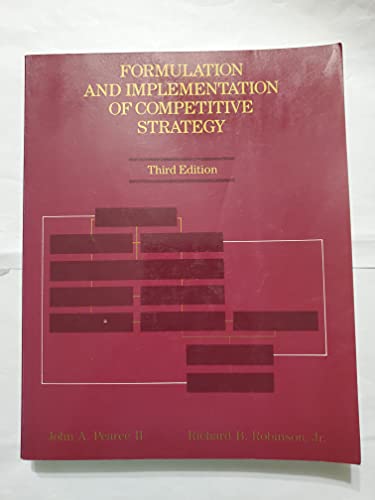 Formulation and implementation of Competitive S... 025606251X Book Cover