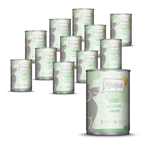 MjAMjAM - Insekt mit saftigem Hühnchen 12 x 400 g
