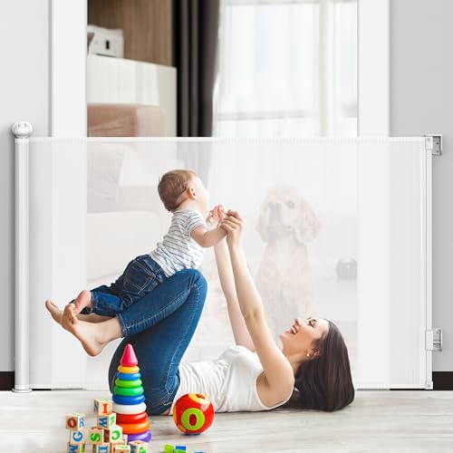 Barrière de sécurité rétractable 0-140cm pour éviter les chutes - 2
