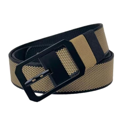 Men'S Fashion Thickening Nylon Metal Buckle Belt Outdoor Casual Golf Sports Tactical Belt