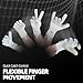 WVVOU Professional Goalkeeper Gloves for Adults and Youth Soccer Goalie Gloves Breathable Soccer Gloves High Performance Guantes De Portero with 4+3mm Sticky Super Grip Latex Palm