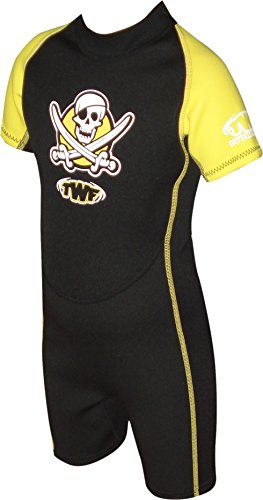 TWF - Muta Pirata per Bambini - Giallo, 7-8 Anni