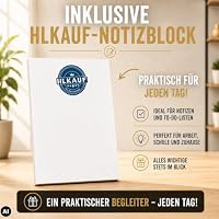 Fruit of the Loom HLKauf Bundle Classic Jog Pants Herren Jogginghose mit offenem Beinabschluss, Größe:M, Farbe: 1x Schwarz offen + 1 HL Kauf Notizblock – Ansicht 8